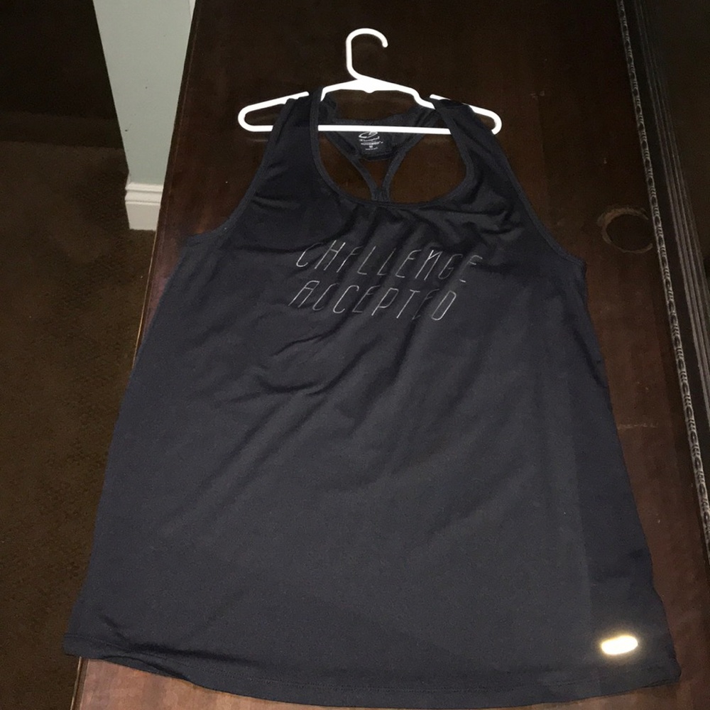 Black Champion “Challenge Accepted” Workout Tee